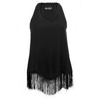 FRINGE HEM VEST