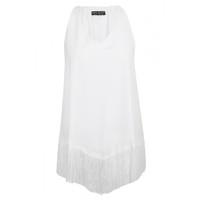 FRINGE HEM VEST