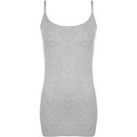 frankie plain camisole vest light grey