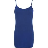 Frankie Plain Camisole Vest - Blue