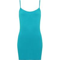 frankie plain camisole vest turquoise