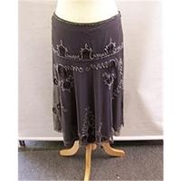 french connection size 10 brown a line skirt