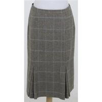 French Connection, size 10 brown checkered skirt