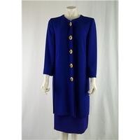 frank usher vintage skirt suit size 12