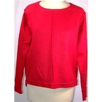 french connection size xs red jumper