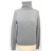 French Connection Size M High Quality Soft and Luxurious Pure Cashmere Grey Jumper
