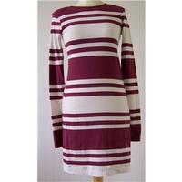 french connection size 8 purple mini dress