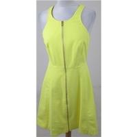french connection size 12 yellow summer dress