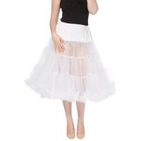 Froo Froo Petticoat White - Size: L/XL