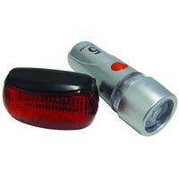 Front & Rear Bicycle LED Lighting Set