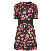 FRENCH CONNECTION Floral A Line Dress