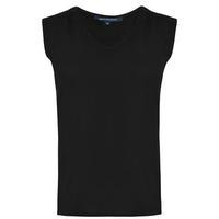 FRENCH CONNECTION V Neck Polly Sleeveless Top