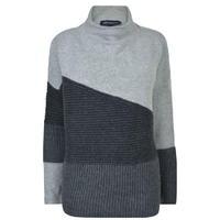 french connection patchwork jumper