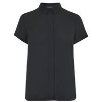 FRENCH CONNECTION Pleated Panel Blouse