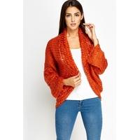 Frayed Knit Cardigan