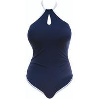 freya one piece in the navy blue swimsuit womens swimsuits in blue