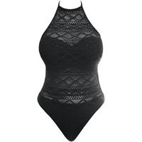 freya 1 piece sundance black swimsuit womens swimsuits in black