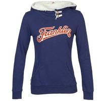 franklin marshall flwva586 womens sweatshirt in blue