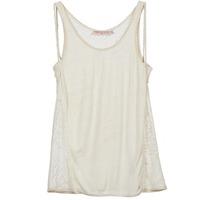 Freeman T.Porter TELILAH VIS/LIN BIRCH women\'s Vest top in BEIGE