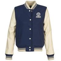 franklin marshall jkwva517 womens jacket in blue