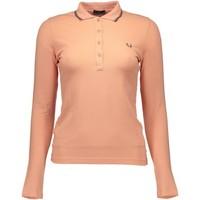 Fred Perry GR_67306 women\'s Polo shirt in orange