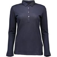 fred perry gr 67293 womens polo shirt in blue