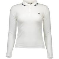 Fred Perry GR_67160 women\'s Polo shirt in white