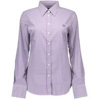 Fred Perry GR_67243 women\'s Shirt in purple