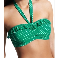 Freya Pier, Apple Green Bandeau Bikini