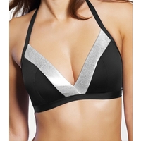 freya magic black soft triangle bikini top