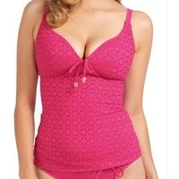 freya spirit hot pink soft cup tankini top