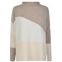 french connection patchwork jumper