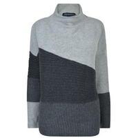 french connection patchwork jumper