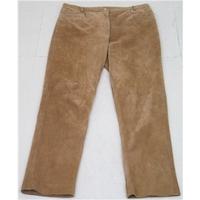 French Connection, W32 tan suede trousers