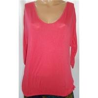 French Connection XS Pink 3/4 Length Sleeved Top