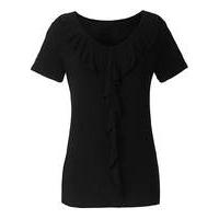 Frill Detail Jersey Top