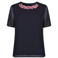 FRENCH CONNECTION Embellished Blouse