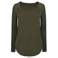 french connection polly long sleeved top