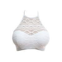 Freya White High Neck Sundance Swimsuit