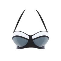 Freya Black Bandeau Swimsuit Bondi