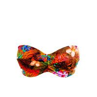 Freya Multicolor Bandeau Swimsuit Safari Beach