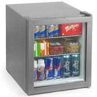 frostbite mini fridge 49ltr silver