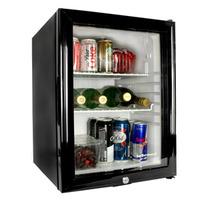 frostbite glass door mini bar 35ltr black