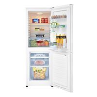 Fridgemaster MC50165 50cm Fridge Freezer in White 60 40 Split 1 43m A