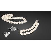 Freshwater Pearl Tri Set