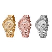 \'Freya\' Diamante Watch - 3 Colours