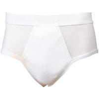 FreedomBriefs, Men?s, White, Size Medium, Polycotton