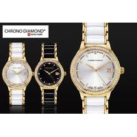 From £179 (from Rotatio) for a ladies\' Chrono Diamond, Swiss-made Thyrsa watch - choose from six designs and save up to 86%