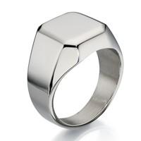 fred bennett mens large plain signet ring