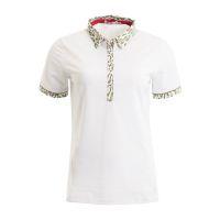 Frankie Print Trim Polo